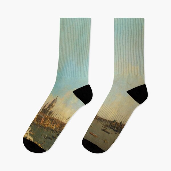 Item preview, The Thames from Somerset House Terrace towards the City-Canaletto designed and sold by LexBauer.