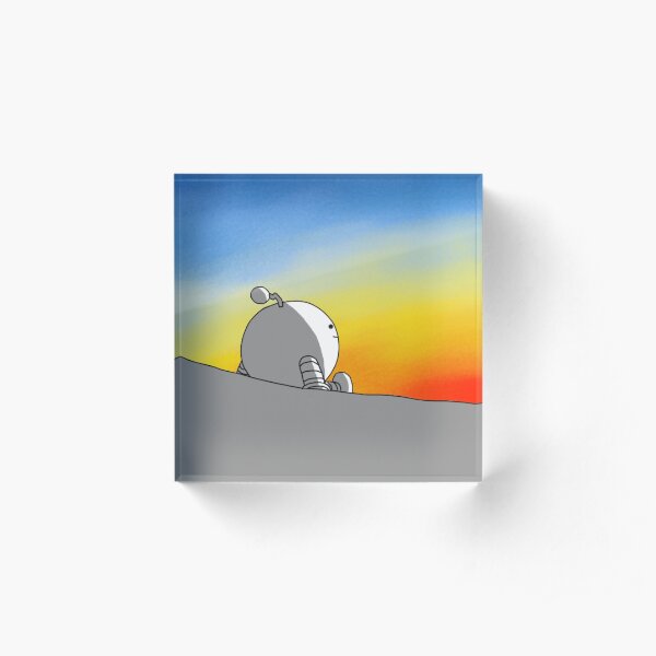 Sunrisebot Acrylic Block