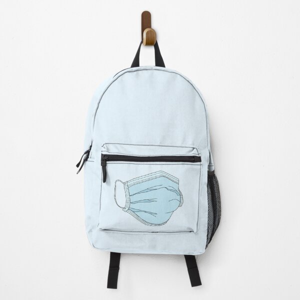 Item preview, Mask on light blue designed and sold by Rocket-To-Pluto.