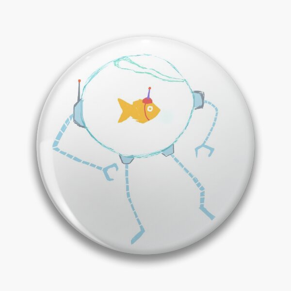 Item preview, Fish in robot designed and sold by -ink-.
