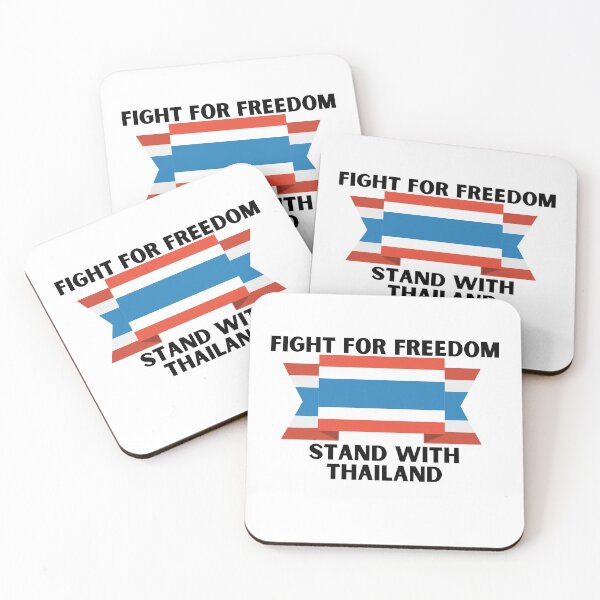 Item preview, Fight for freedom stand with thailland designed and sold by littlehapa.