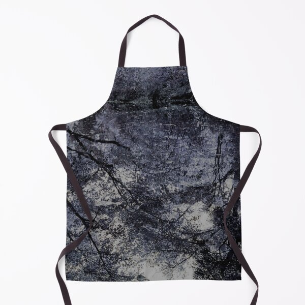 Item preview, Fantasy Nature Scene with Black Tree Reflecting in White Water designed and sold by Zen Goat.