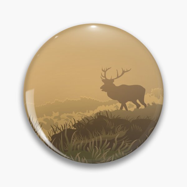 Item preview, Deer in The Misty Morning - Vector Art Design designed and sold by heiddisbuzgo.