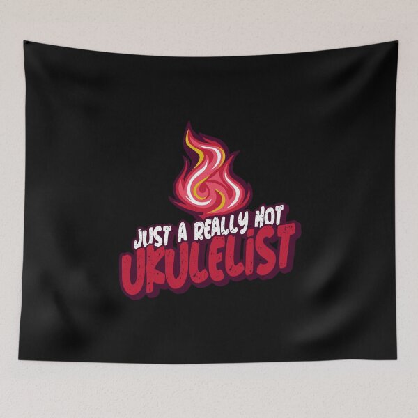 Item preview, Just A Really Hot Ukulelist designed and sold by PunyPun.