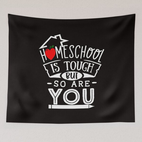 Item preview, Homeschool Is Tough But So Are You designed and sold by cutitoutsir.