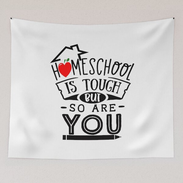 Item preview, Homeschool Is Tough But So Are You designed and sold by cutitoutsir.