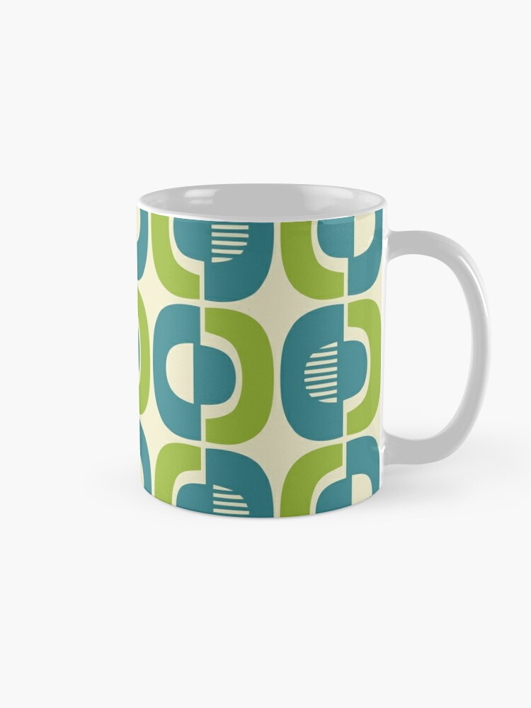 Retro Mid Century Modern Abstract Pattern 223 Coffee Mug by Tony Magner