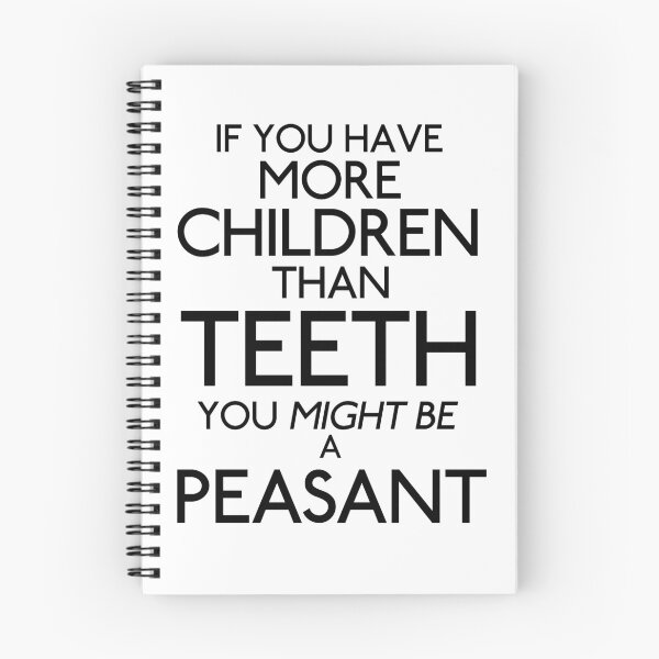 Item preview, Galavant-Inspired "You Might Be A Peasant" designed and sold by mulberrydragon.