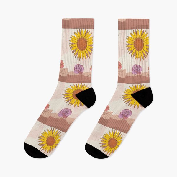 Item preview, Abstract Sunflower in Sky | Sun Roses Desert designed and sold by EarthBoho.