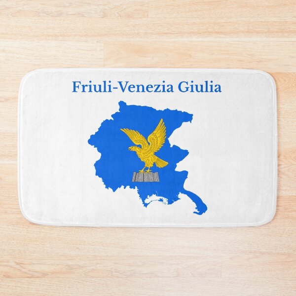 Item preview, Friuli Venezia Giulia Map Flag, Italy, Italian Region. designed and sold by marosharaf.
