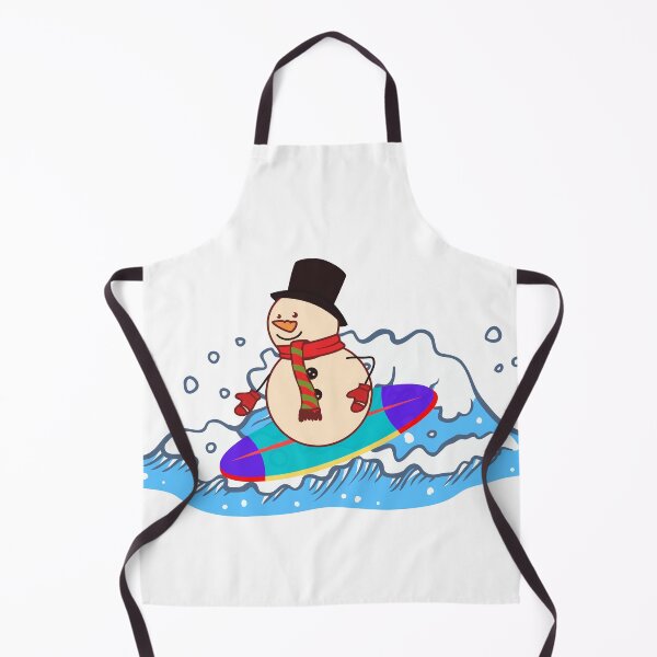 Item preview, Surfing Snowman Christmas designed and sold by ChartGifts.
