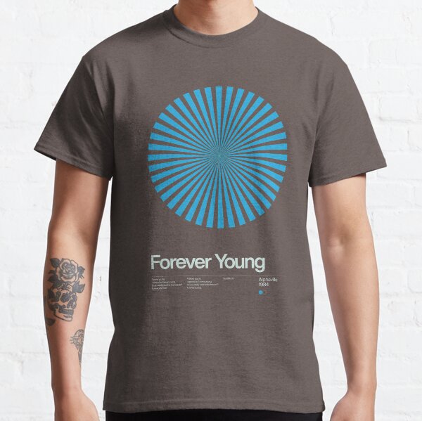 Alphaville - Forever Young - 1984 - New Wave Song Swiss Design Series Classic T-Shirt