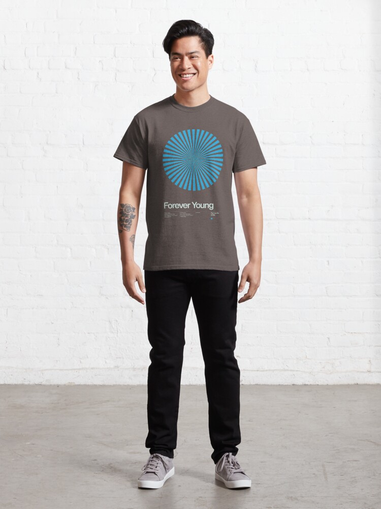 Alternate view of Alphaville - Forever Young - 1984 - New Wave Song Swiss Design Series Classic T-Shirt