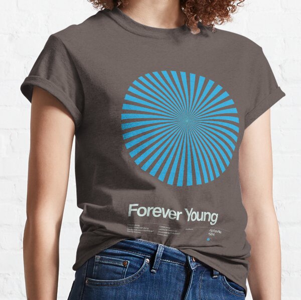 Alphaville - Forever Young - 1984 - New Wave Song Swiss Design Series Classic T-Shirt