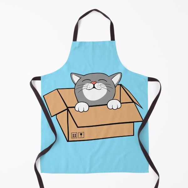Item preview, Cat inside box designed and sold by predatorart93.