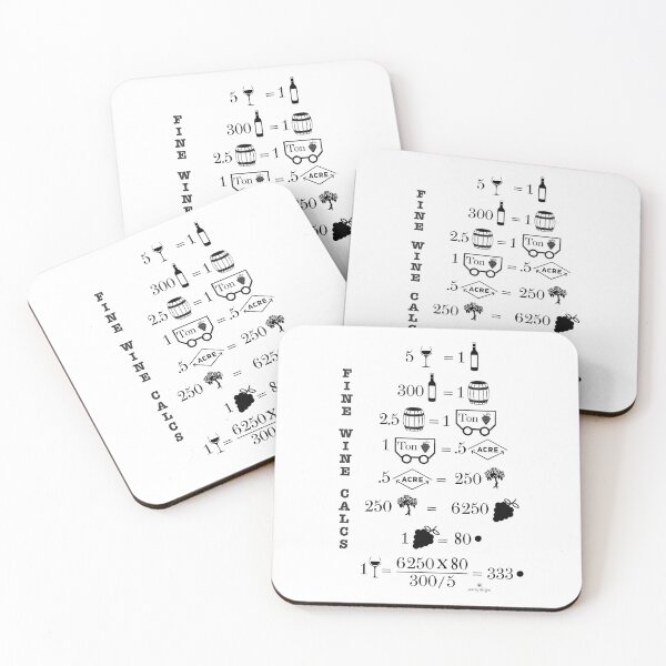 Item preview, Fine Wine Calcs designed and sold by janraydesigns.