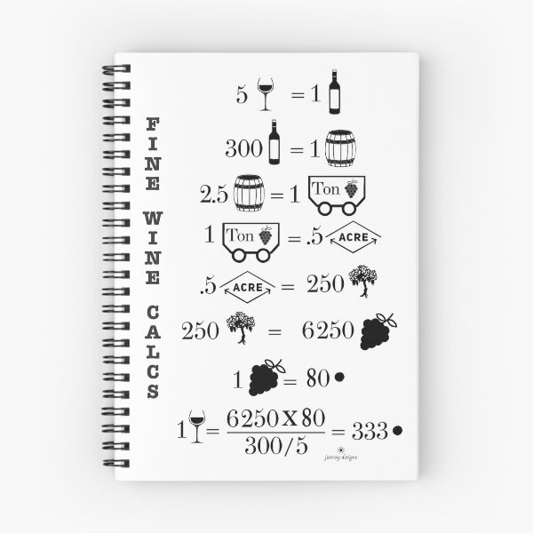 Item preview, Fine Wine Calcs designed and sold by janraydesigns.
