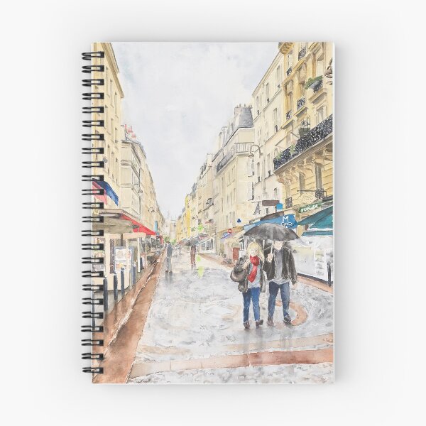 Item preview, Cler Fleurs Paris Street in the Rain designed and sold by aleeshaburke.