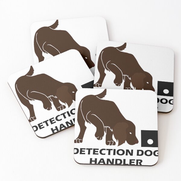 Item preview, Detection Dog Handler (spaniel, brown) designed and sold by TheMalPals.