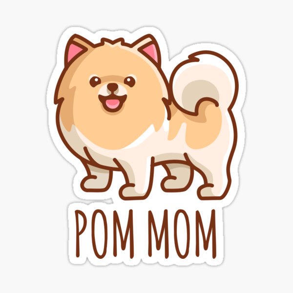 Item preview, Pomeranian dog lover Pom Mom puppy designed and sold by billyperks.