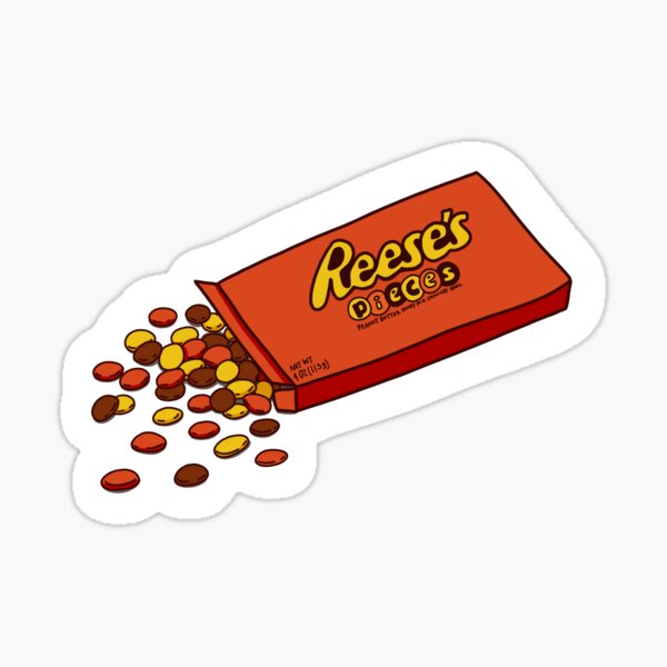 Reses candy  Sticker for Sale by Sarah Russell