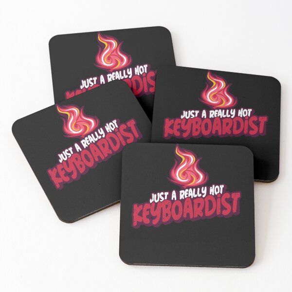 Item preview, Just A Really Hot Keyboardist designed and sold by PunyPun.