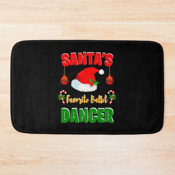 Item preview, Santa's Favorite Ballet Dancer Dancing Funny Christmas designed and sold by BELASKRI STORE.