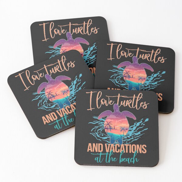 Item preview, Love sea turtles and vacation at the beach sealife designed and sold by honksunited.