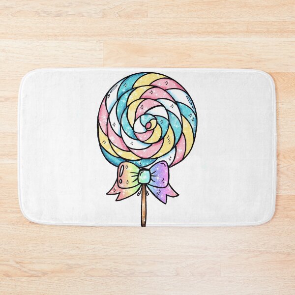 Item preview, Lollipop Candy Spirale Pastel Marshmallow Unicorn Kawaii Rainbow designed and sold by Jolly-Yosei.