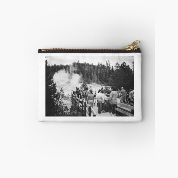 Item preview, Yellowstone Geyser with Tourists  designed and sold by Samantha Peterson.