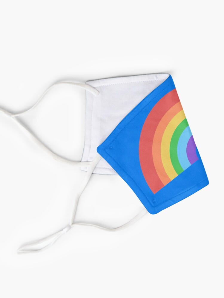 Alternate view of Happy Little Rainbow Mask