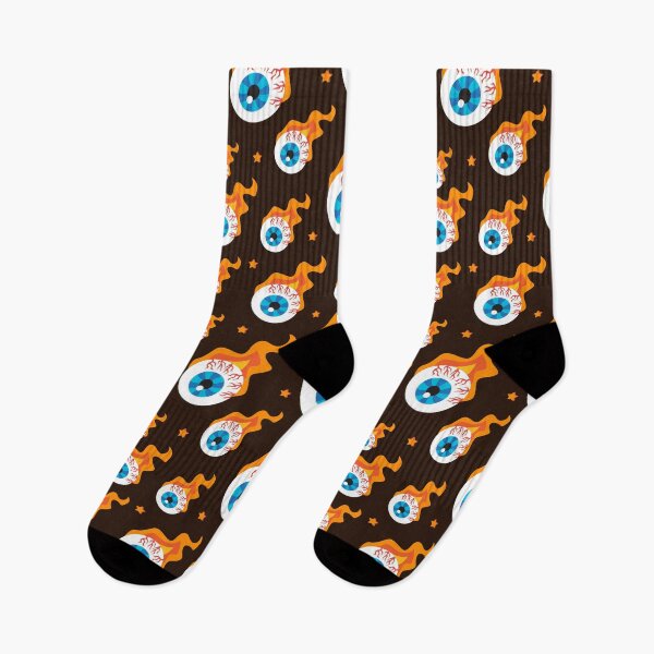 Item preview, Flame Eyeballs Trick or Treat Halloween designed and sold by ILLYL Creatives.