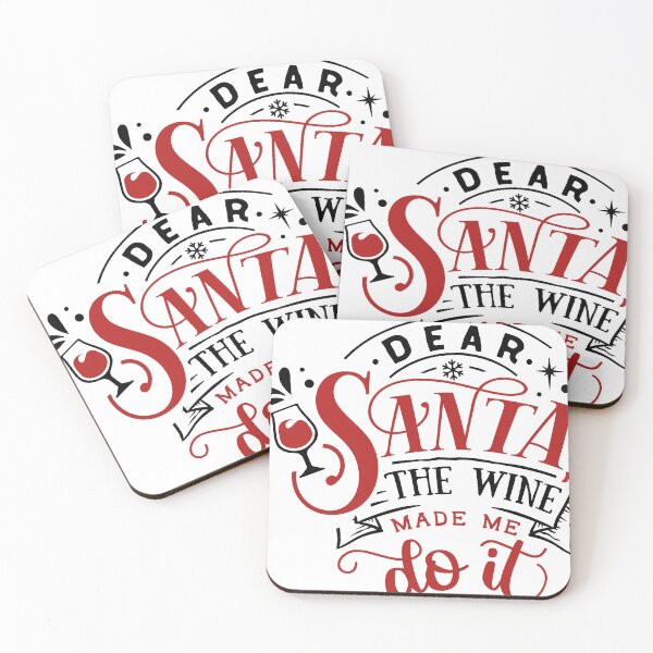 Item preview, Dear Santa The Wine Made Me Do It designed and sold by CreativeEmpires.