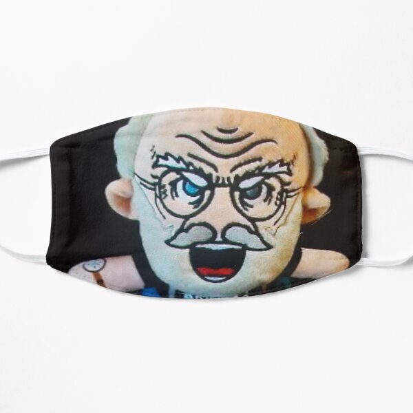 angry grandpa plush doll