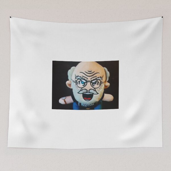 Item preview, Angry grandpa plush doll merch  designed and sold by Jarred Chaisson.