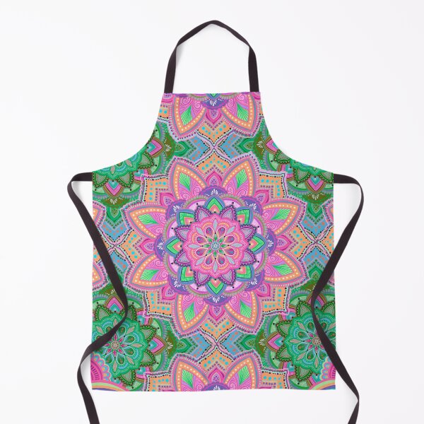 Item preview, Indian Kaleidoscope Pink and Green designed and sold by Shantall Alam.