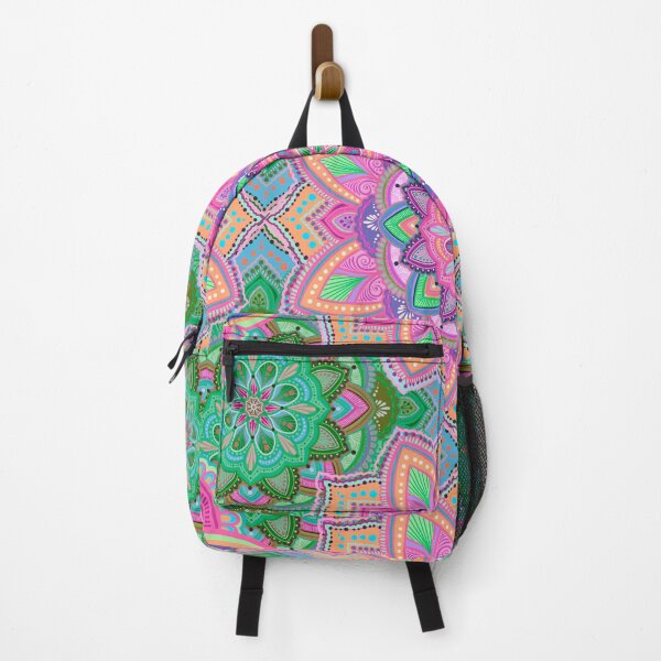 Item preview, Indian Kaleidoscope Pink and Green designed and sold by Shantall Alam.
