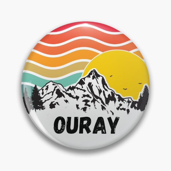 Item preview, Retro Ouray, Colorado Mountains, Sun designed and sold by FazCreations.
