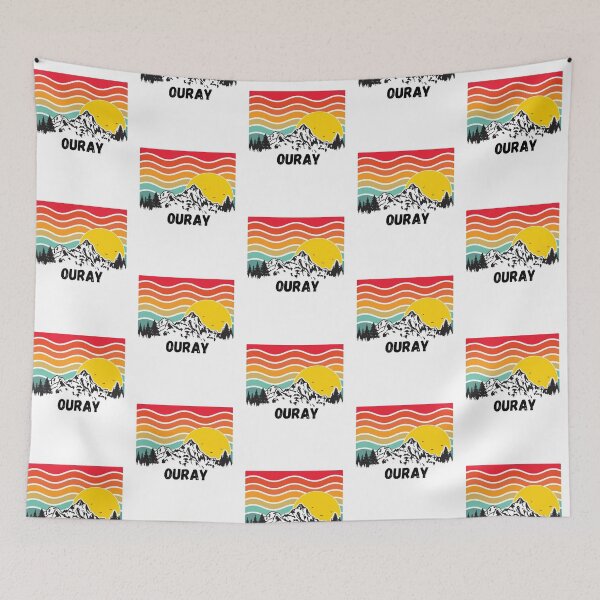 Item preview, Retro Ouray, Colorado Mountains, Sun designed and sold by FazCreations.