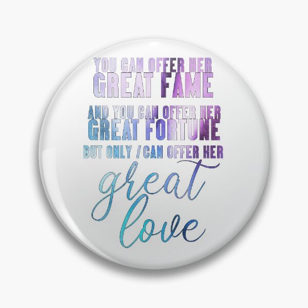 Item preview, Galavant-Inspired "Great Love"  designed and sold by mulberrydragon.