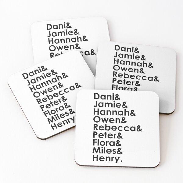Item preview, Character Names (Black) - THOBM designed and sold by Queerdelion.