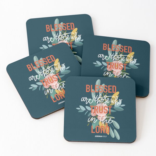 Item preview, Blessed Are Those Who Trust In The Lord designed and sold by artdesignbyjen.