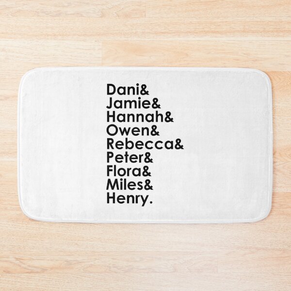 Item preview, Character Names (Black) - THOBM designed and sold by Queerdelion.