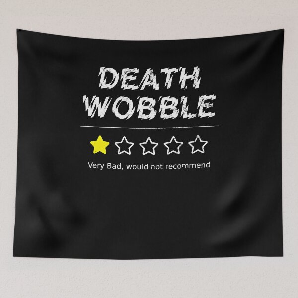 Item preview, Death Wobble Very Bad Would Not Recommend, One Star Rating Cherokee Wrangler Lift Problems designed and sold by FP-POD.