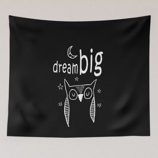 Item preview, dreaming owl designed and sold by Peaceful Life Co.