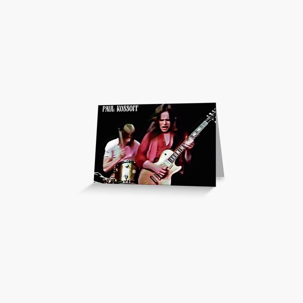 Aperçu de l'œuvre Paul Kossoff Live en affiche de concert créée et vendue par NinaJG007.