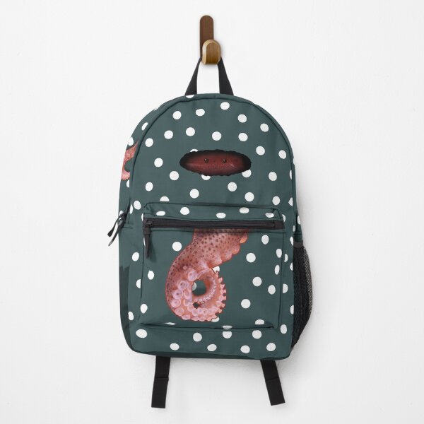 Item preview, Octopus Escaping From the Bag with Spots designed and sold by ProjecTees.