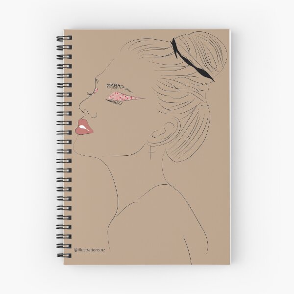 Artikelvorschau, Rosa Lippen und Eyshadows entworfen und verkauft von illustrationsnz.