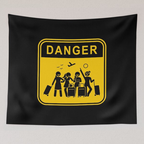 Item preview, DANGER - NO TRAVEL - LOCKDOWN RULES designed and sold by DontKnowMuch.