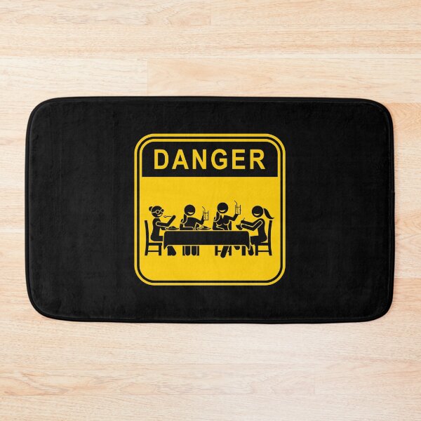 Item preview, DANGER - NO RESTAURANTS - LOCKDOWN RULES designed and sold by DontKnowMuch.